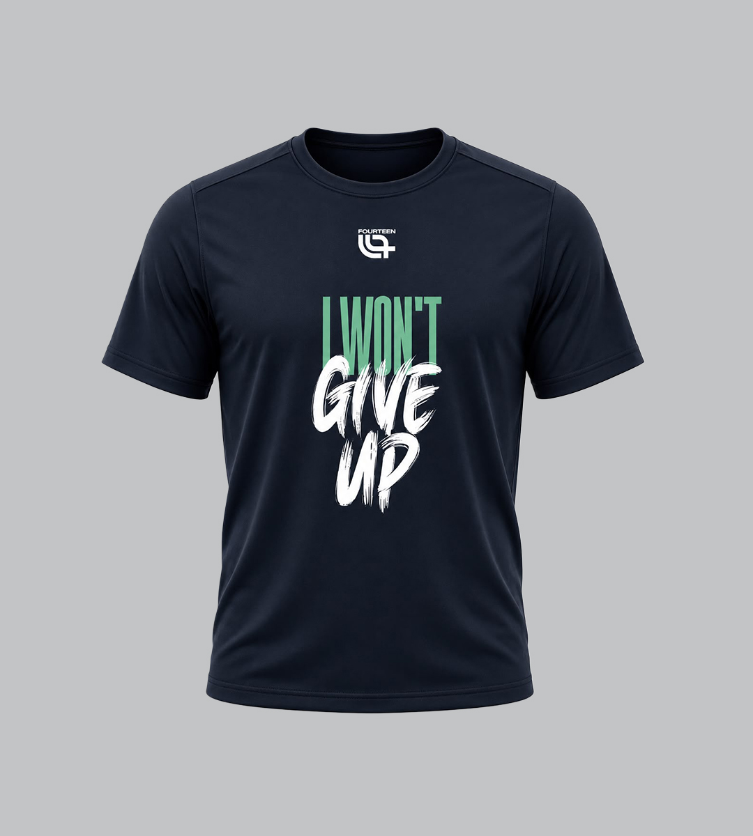 TE-Kids Active T-Shirt - I Wont't Give Up